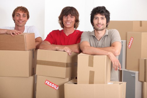 Prepared moving van for a Croydon relocation