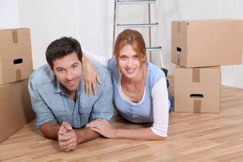 Local moving team handling access and loading in Croydon