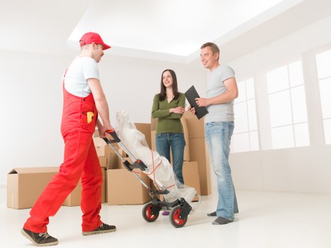 Organized Croydon removal service planning a customer move