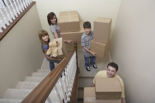 Removal team planning a move in Croydon with attention to access and furniture handling